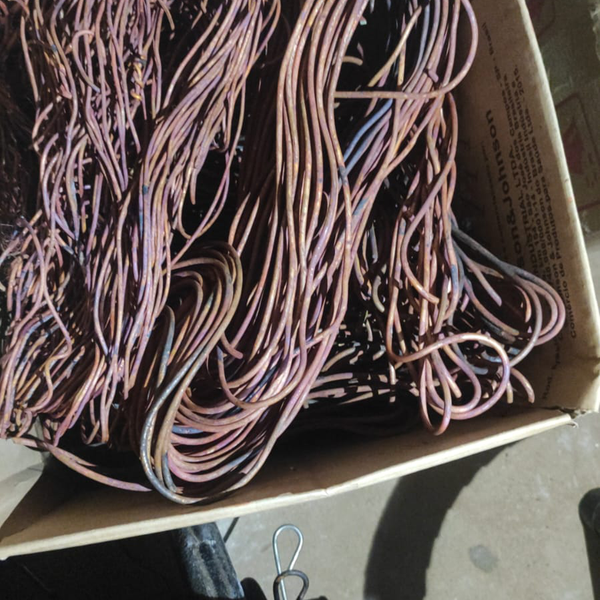 Cobre (cabos) - Metais