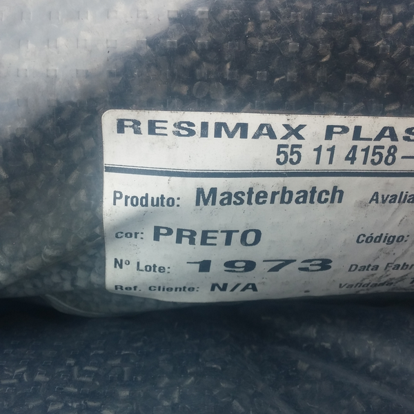 Pp preto granulado master batch - plástico - São Paulo, SP - B2Blue - Compra e Venda de Resíduos