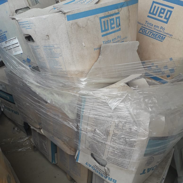 Resíduo: Tinta eletrostatica - B2Blue  - Compra e Venda de Resíduos