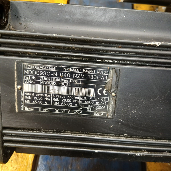 Resíduo: Servomotor indramat - B2Blue  - Compra e Venda de Resíduos
