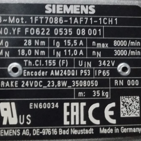 Resíduo: Servomotor simenes - B2Blue  - Compra e Venda de Resíduos