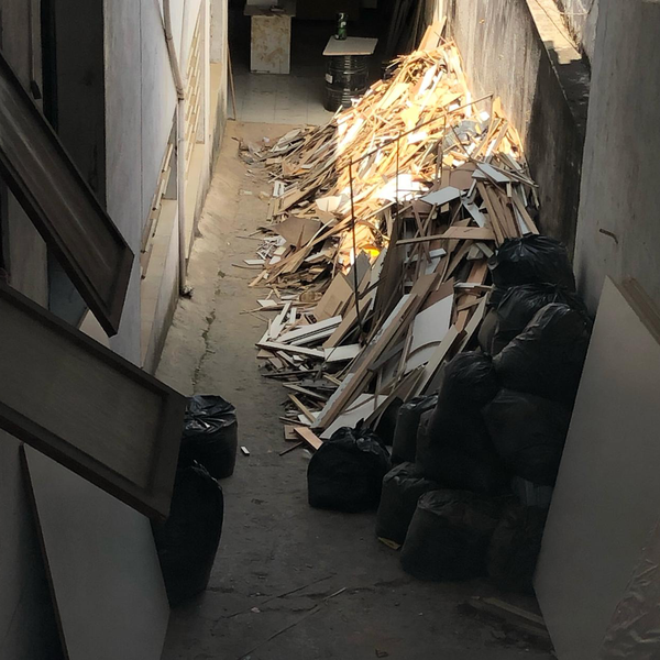 Pó de serra de mdf - madeira - Carapicuíba, SP - B2Blue - Compra e Venda de Resíduos