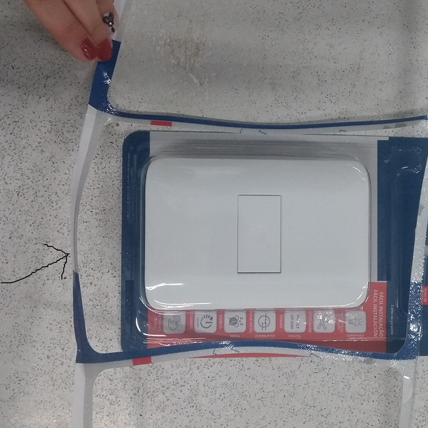 Aparas de PVC flexivel - Plástico