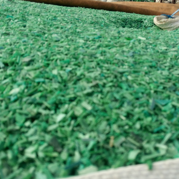 Resíduo: Flek de sucatas de fitas de arquear pet verde e preto e flek de pp branca e colorido e preto - B2Blue  - Compra e Venda de Resíduos