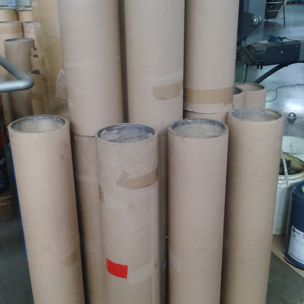 Tubetes de papelão de 06 polegadas - papel/papelão - Indaiatuba, SP - B2Blue - Compra e Venda de Resíduos