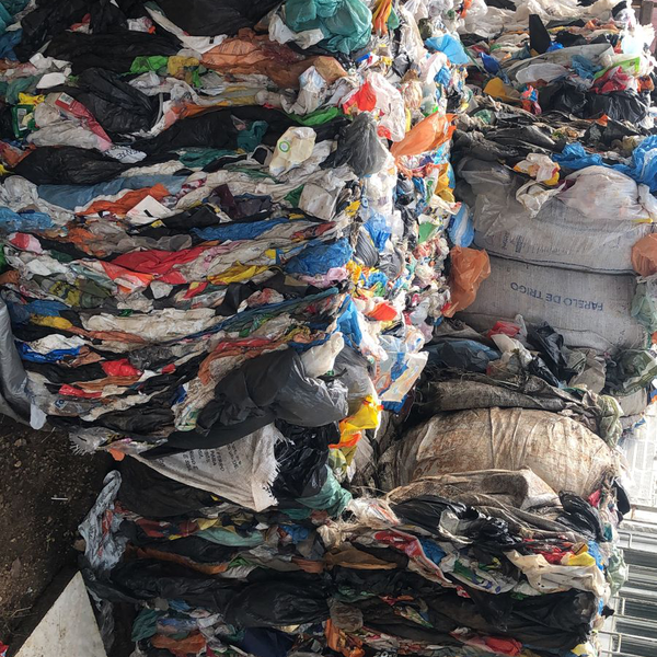 sacolinha limpa e suja - Plástico