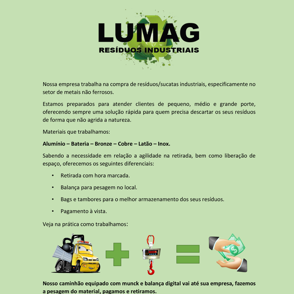 Sucata - sucata geral - SOROCABA, SP - B2Blue - Compra e Venda de Resíduos