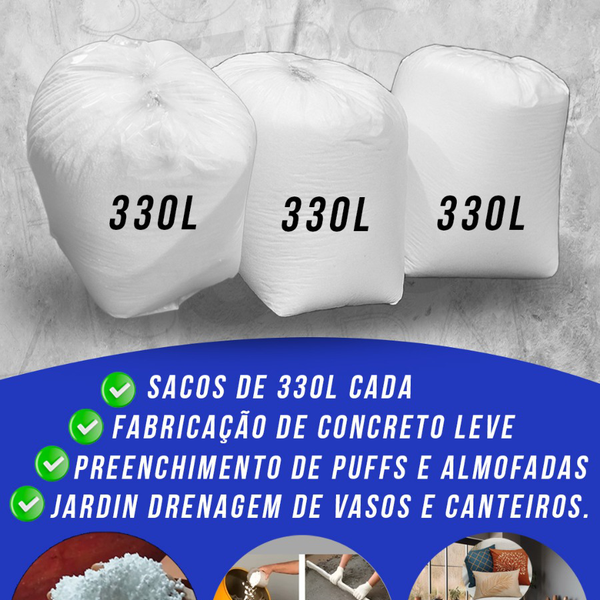 Resíduo: Eps crushed styrofoam - B2Blue  - Compra e Venda de Resíduos
