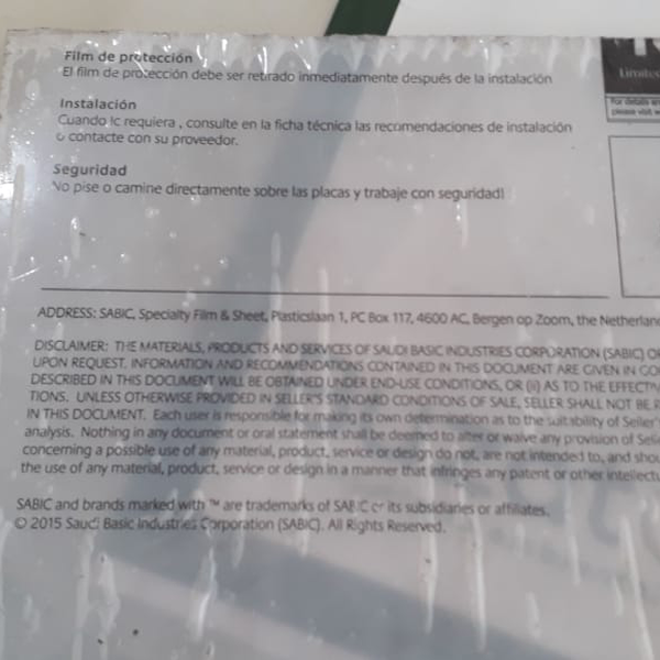 Resíduo: Polibicarbonato - B2Blue  - Compra e Venda de Resíduos