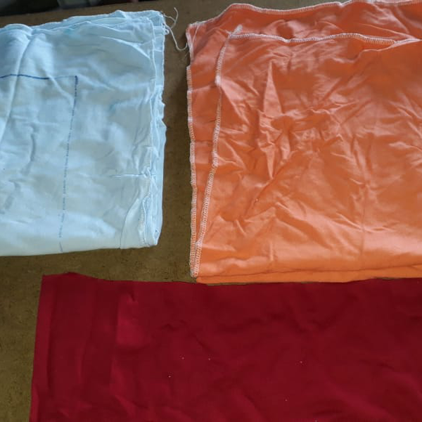 Retalhos de malha de algodão; - tecido - Salto, SP - B2Blue - Compra e Venda de Resíduos