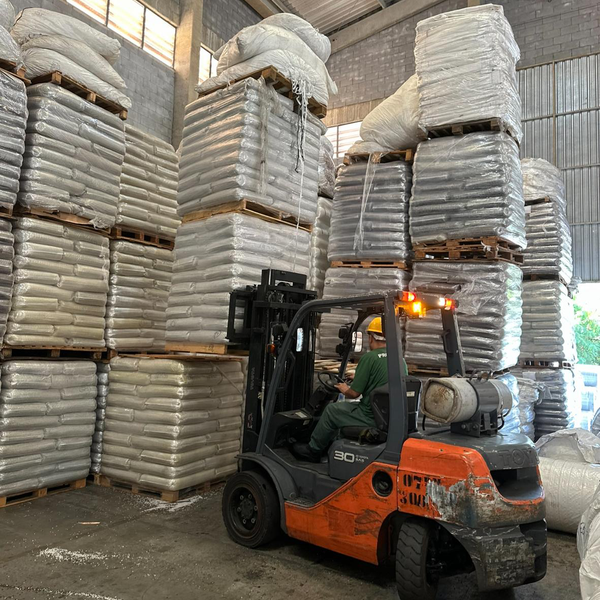 Resíduo: Granulado pp rafia natural - B2Blue  - Compra e Venda de Resíduos