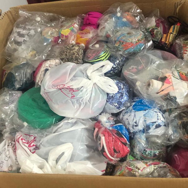 Retalho de tecido poliamida com elastano - outros - ILHOTA, SC - B2Blue - Compra e Venda de Resíduos