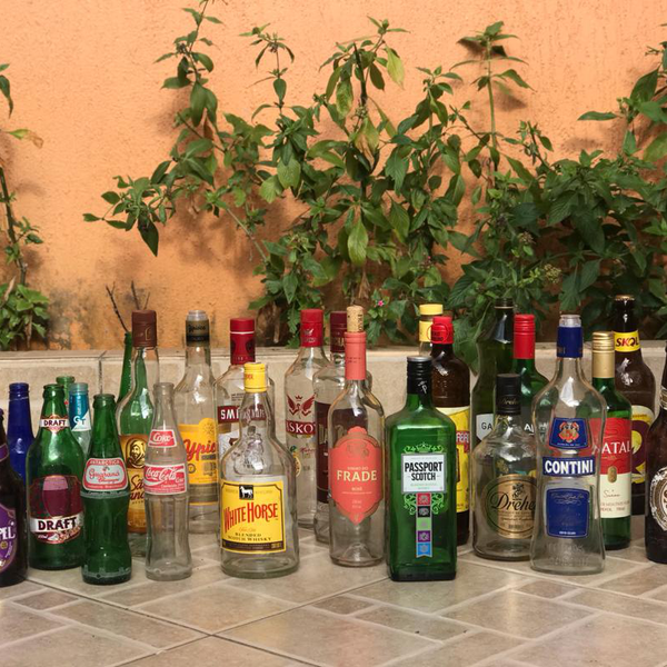 Vidro (garrafas) - vidro - JACAREI, SP - B2Blue - Compra e Venda de Resíduos