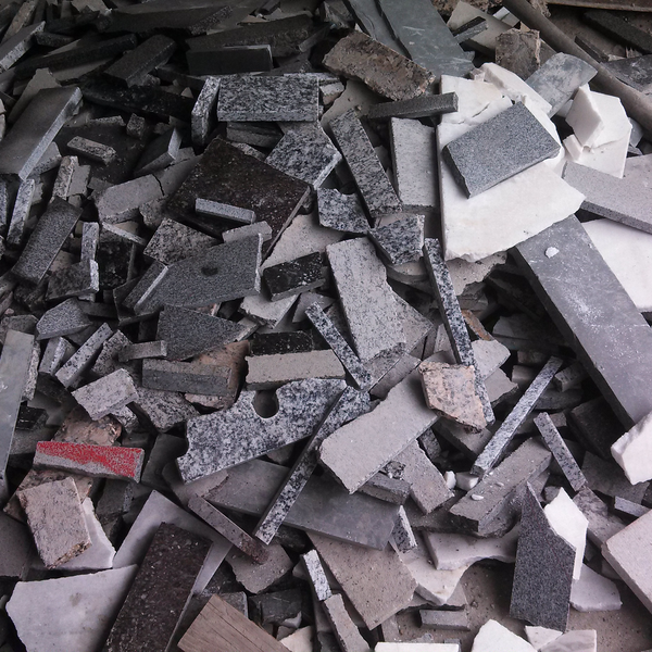 Aparas de pedras - construção e demolição - Contagem, MG - B2Blue - Compra e Venda de Resíduos