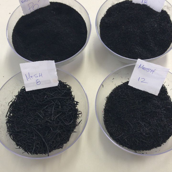 po de borracha mesh 30 - Borracha