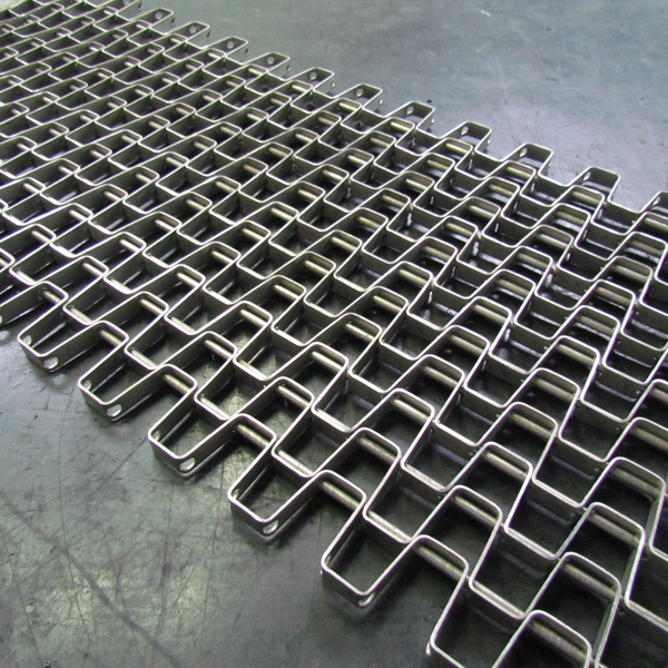 Esteira trançada teceflex aço inox 304 - metais - São Paulo, SP - B2Blue - Compra e Venda de Resíduos