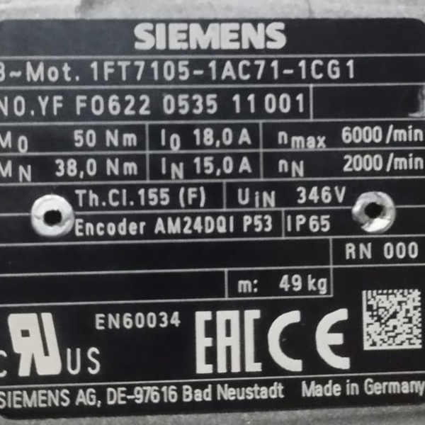 Resíduo: Servomotor simenes - B2Blue  - Compra e Venda de Resíduos