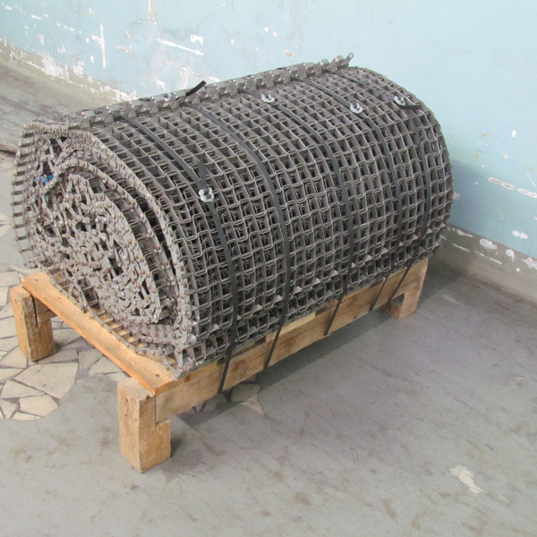 Resíduo: Esteira trançada teceflex aço inox 304 - B2Blue  - Compra e Venda de Resíduos